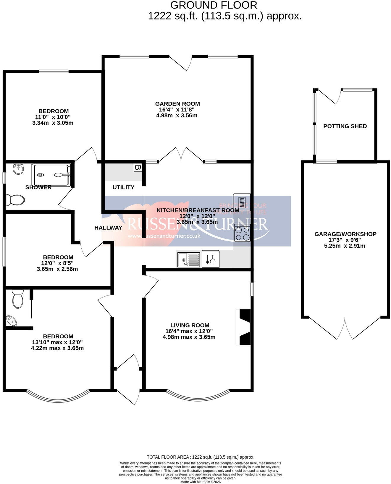 West Winch Road, West Winch floorplan