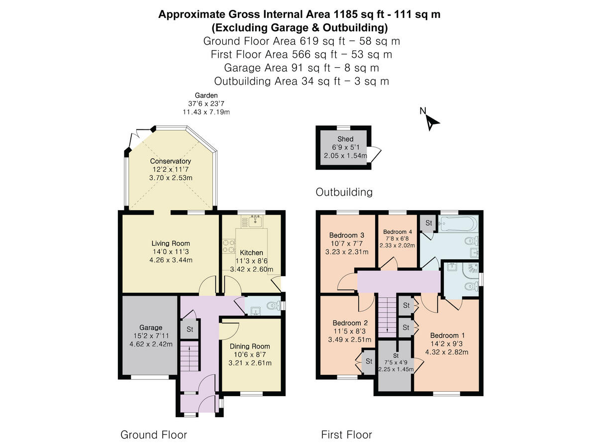 The Glebe, Cumnor, OX2 floorplan