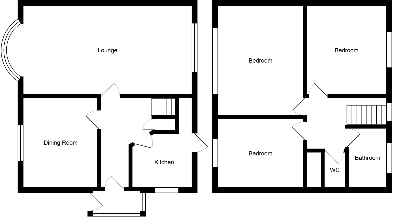 Fairy Dell, Cottingley floorplan