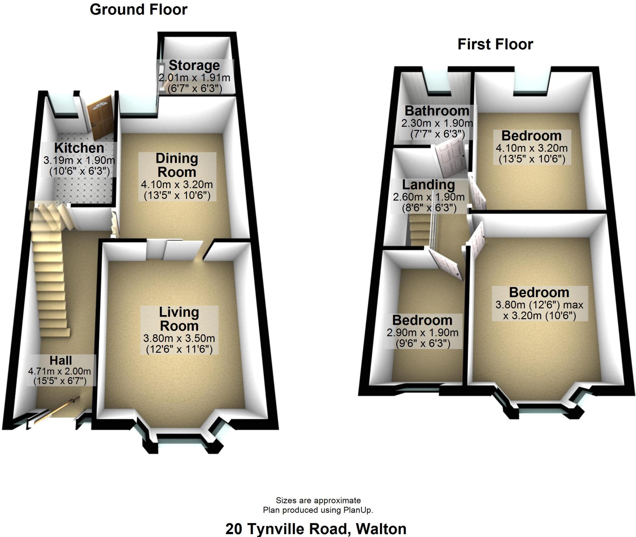 Tynville Road, Liverpool, Merseyside, L9 floorplan