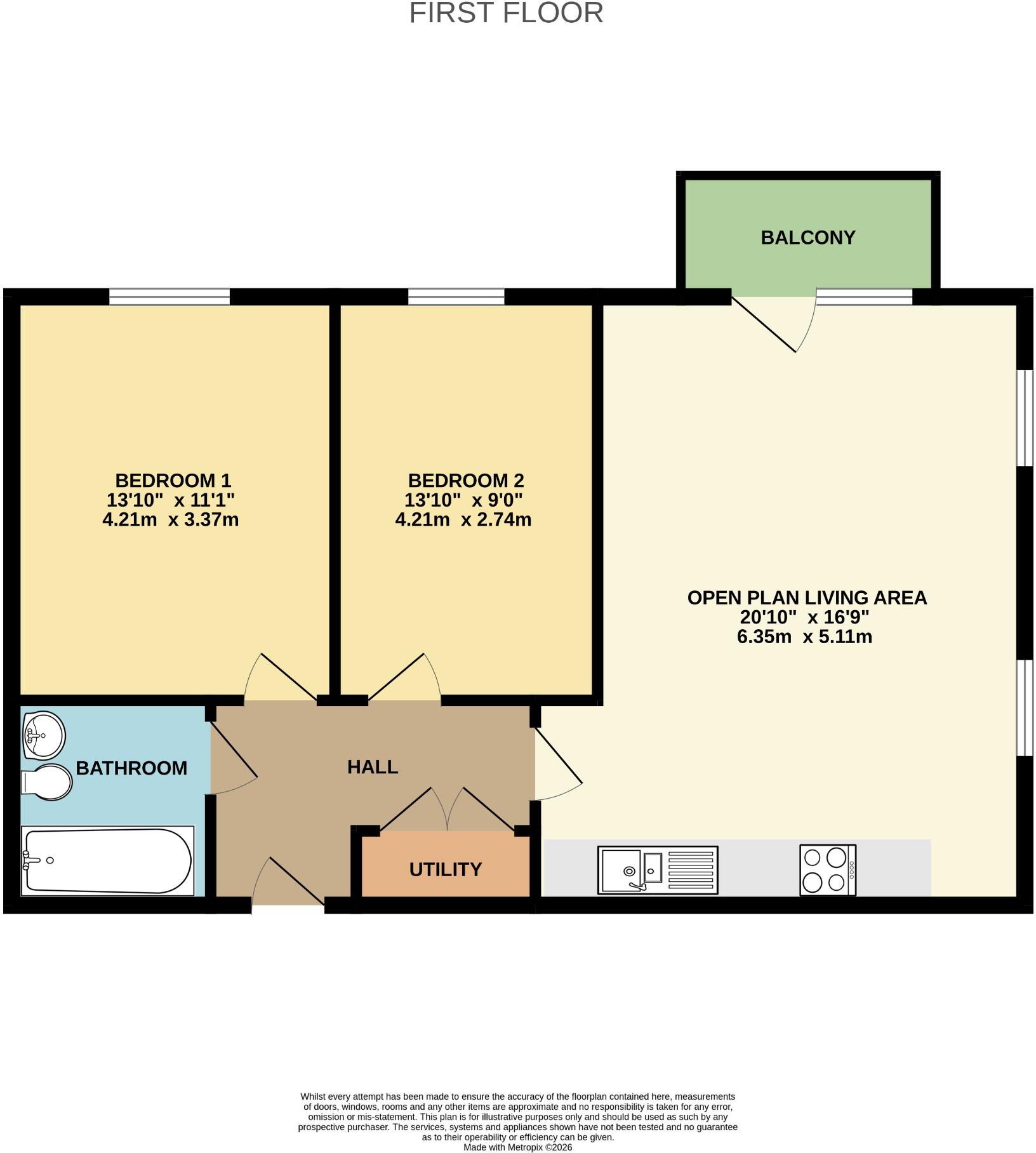 John Thornycroft Road, Woolston floorplan