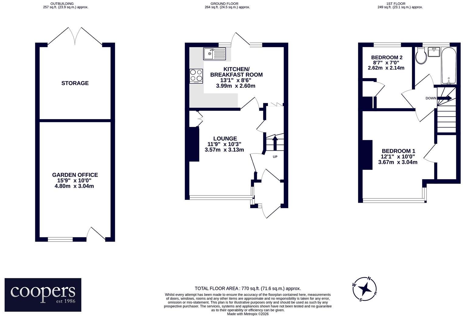 Lynhurst Road, Hillingdon, UB10 floorplan
