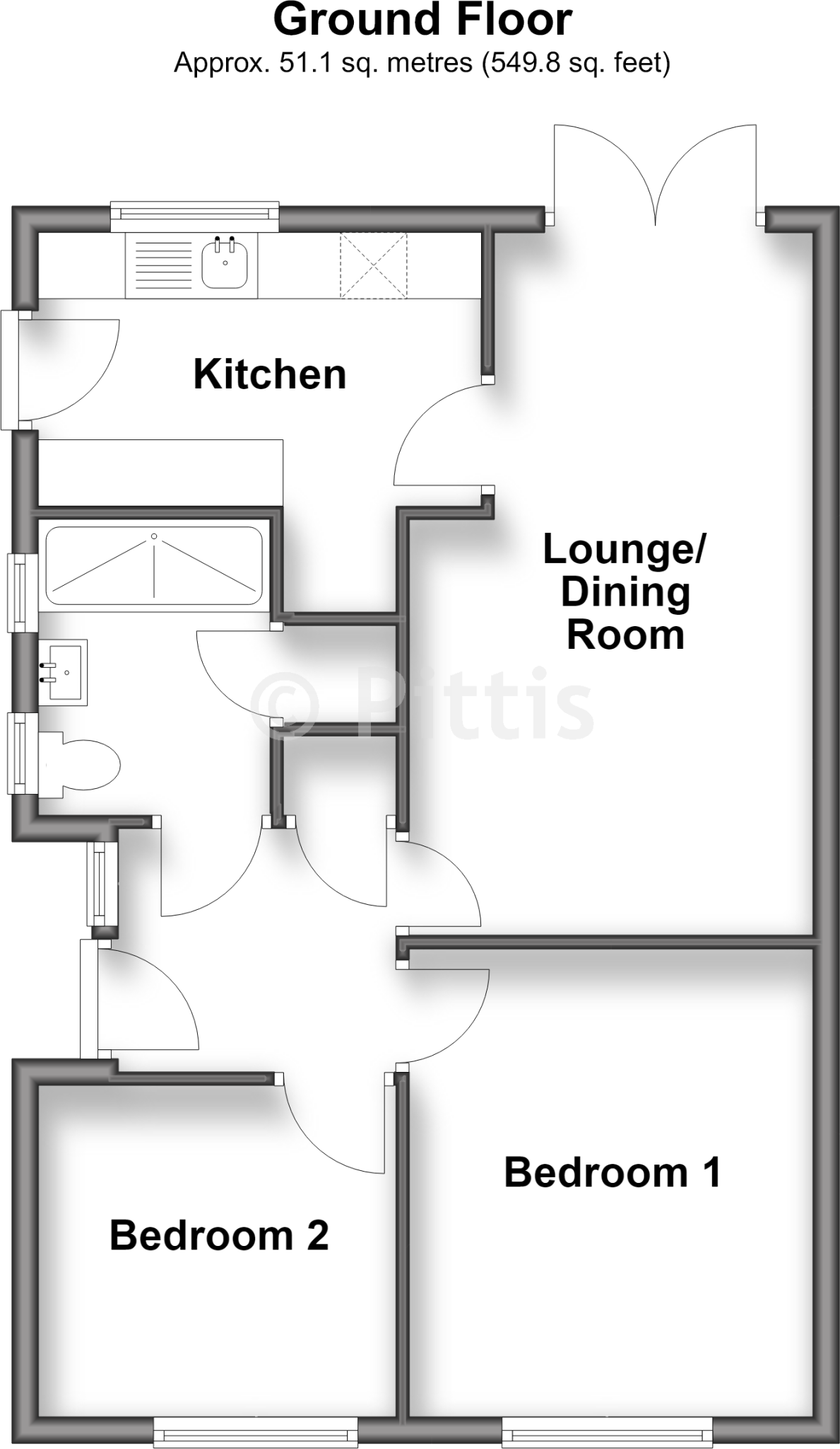 Lincoln Way, Bembridge, Isle of Wight floorplan