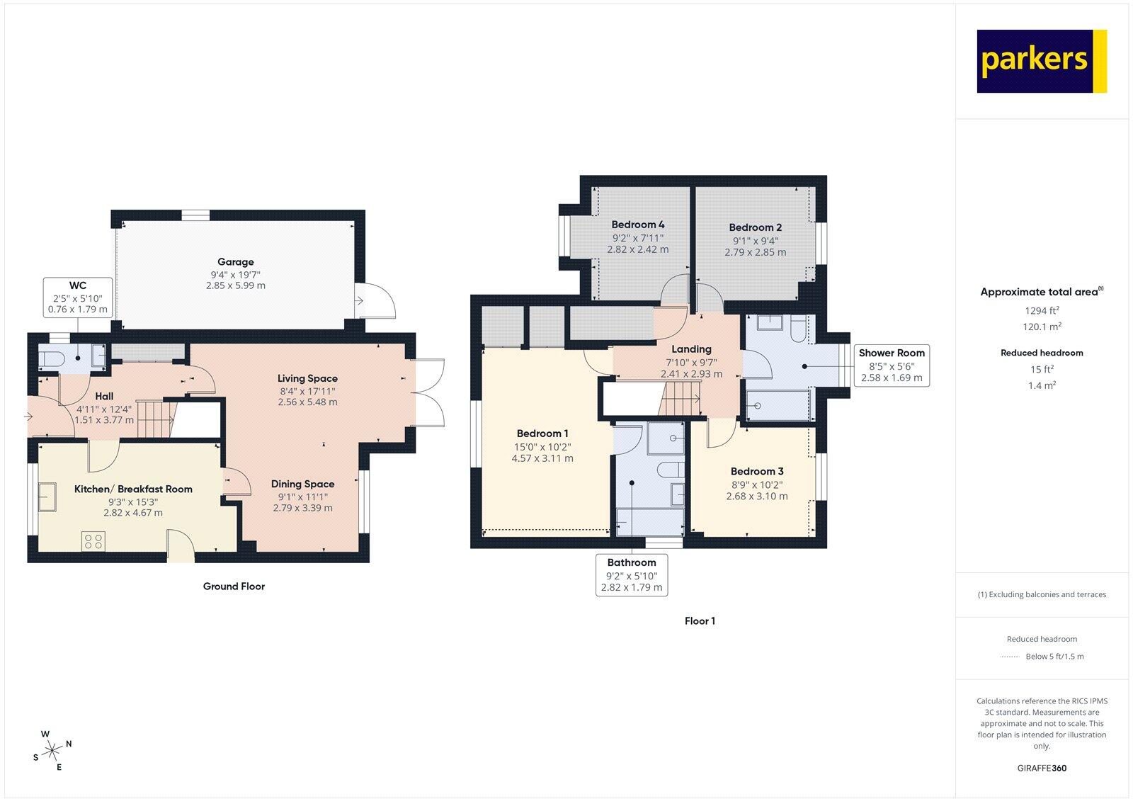 Elisha Place, Sarum Road, Tadley, Hampshire, RG26 floorplan