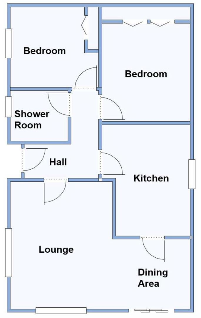 Jasmine Court, Organford floorplan