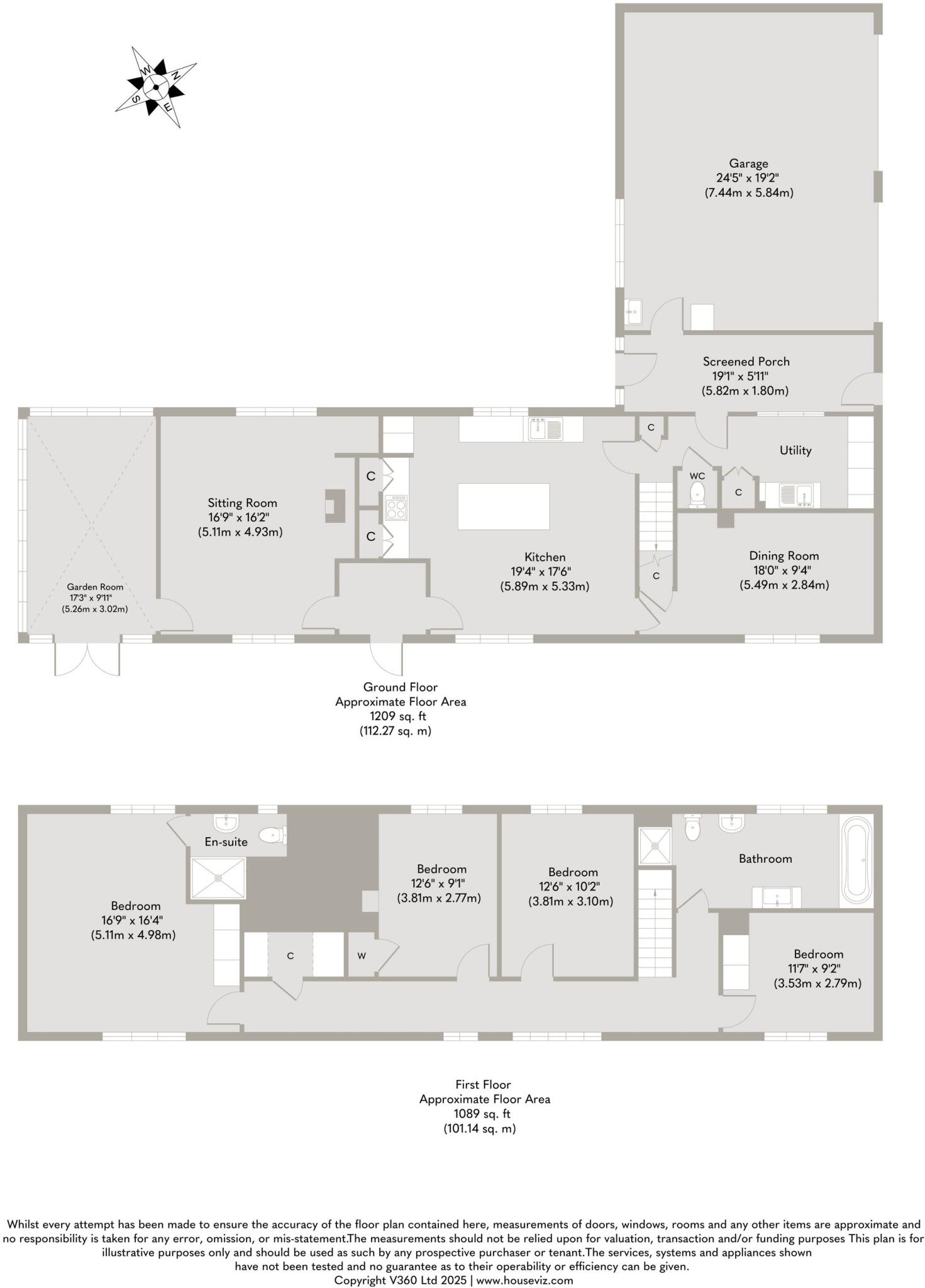 Handsome Thatched Farmhouse in Merton floorplan