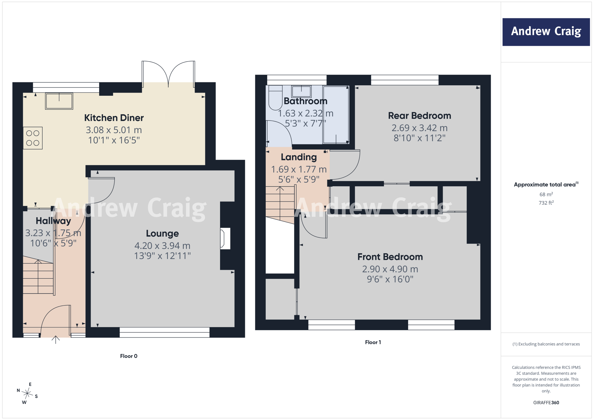 Wallinfen, Leam Lane floorplan