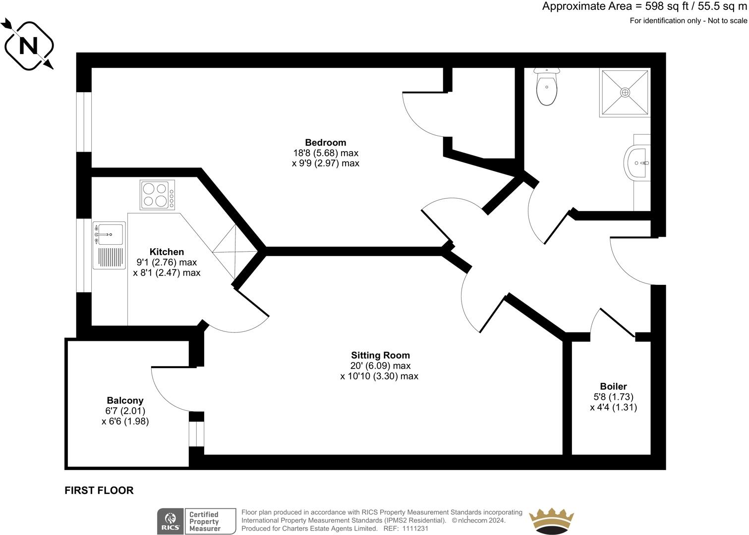 The Dean, Alresford, Hampshire, SO24 floorplan