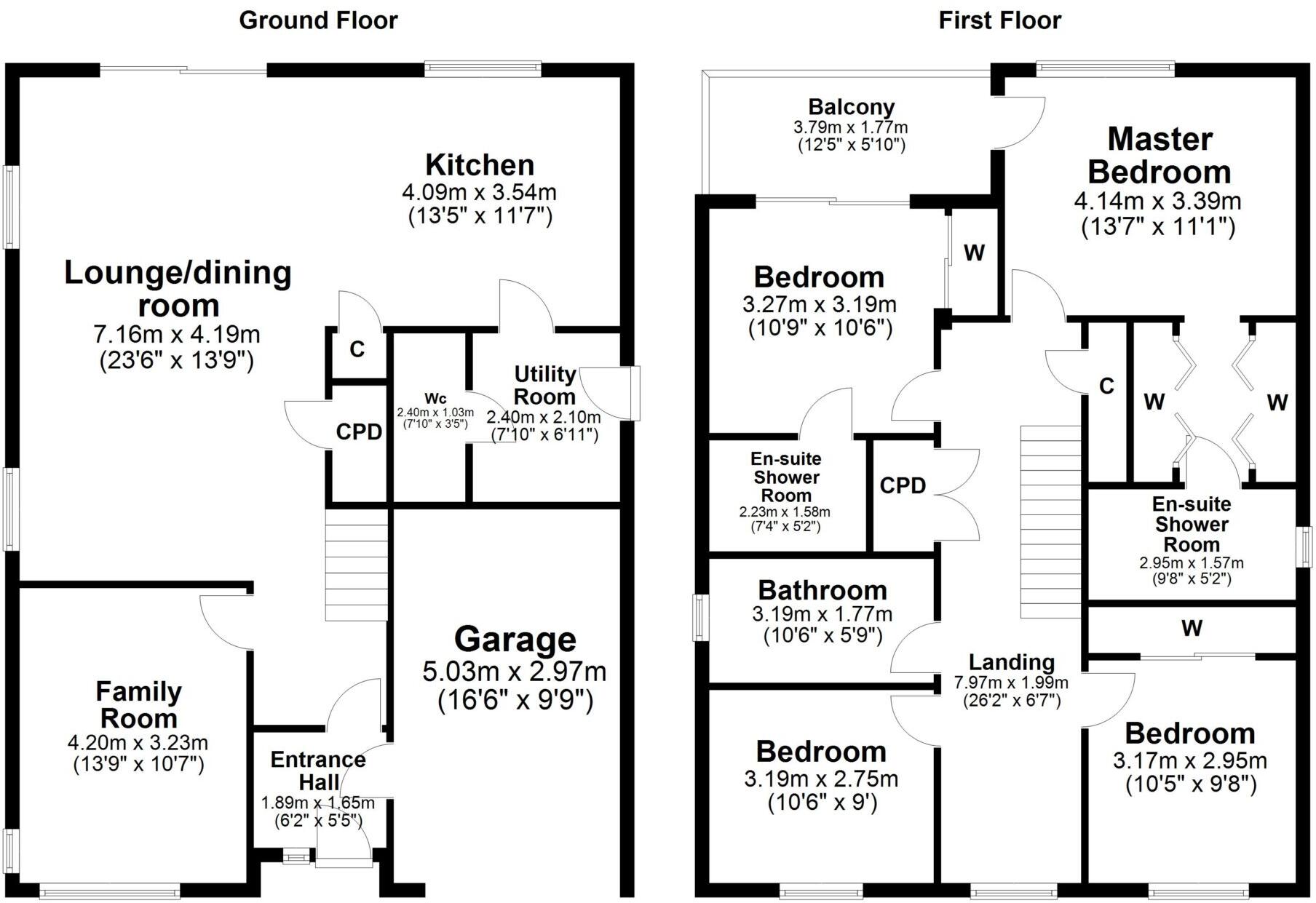 14 Inchmarnock Avenue, Doonfoot, KA7 4BU floorplan