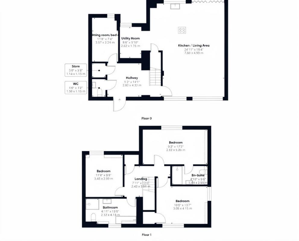 9 Kingsland Close, West Mersea, Colchester, Essex, CO5 8AQ floorplan
