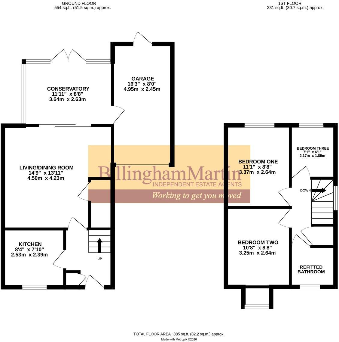 Long Beech Drive, Farnborough, GU14 floorplan