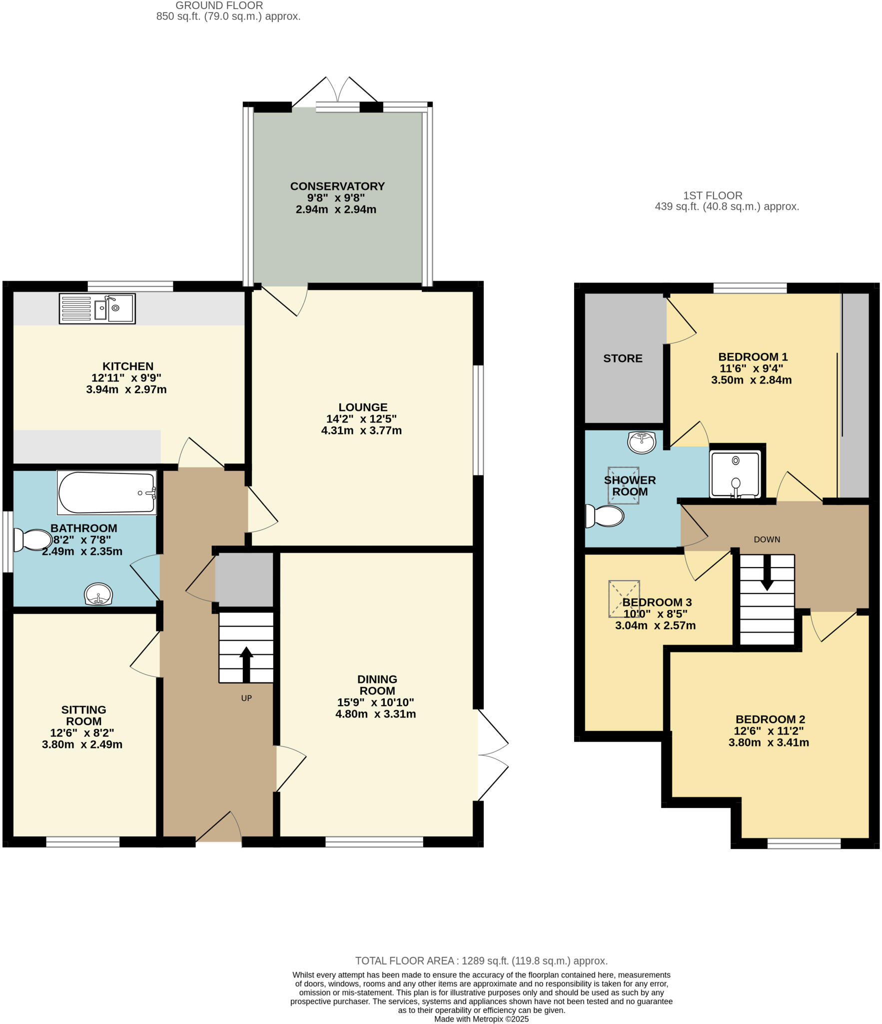 Abbey Road, Ulceby, North Lincolnshire, DN39 floorplan