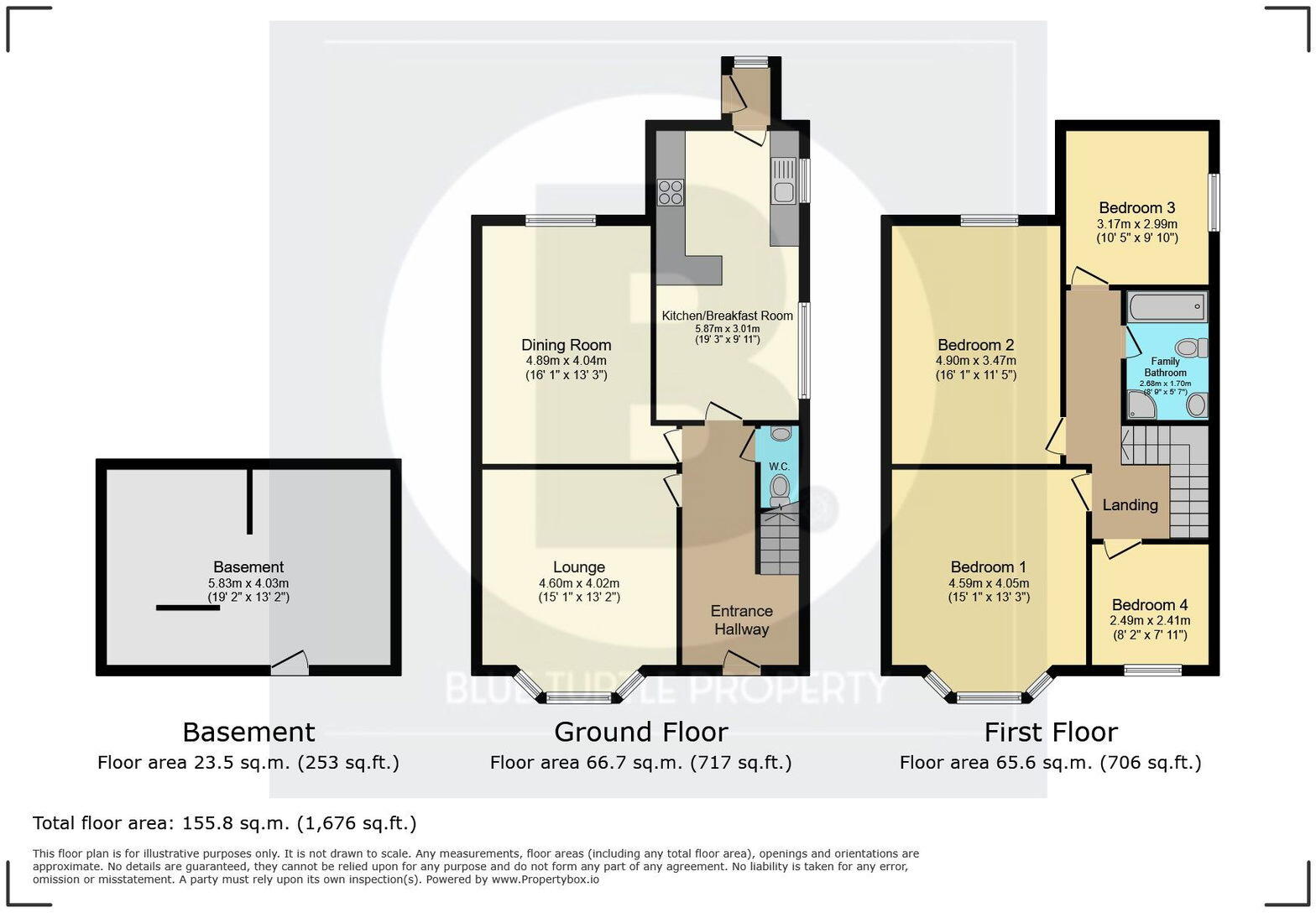 Bodelwyddan Avenue, Old Colwyn, Colwyn Bay, LL29 9NW floorplan
