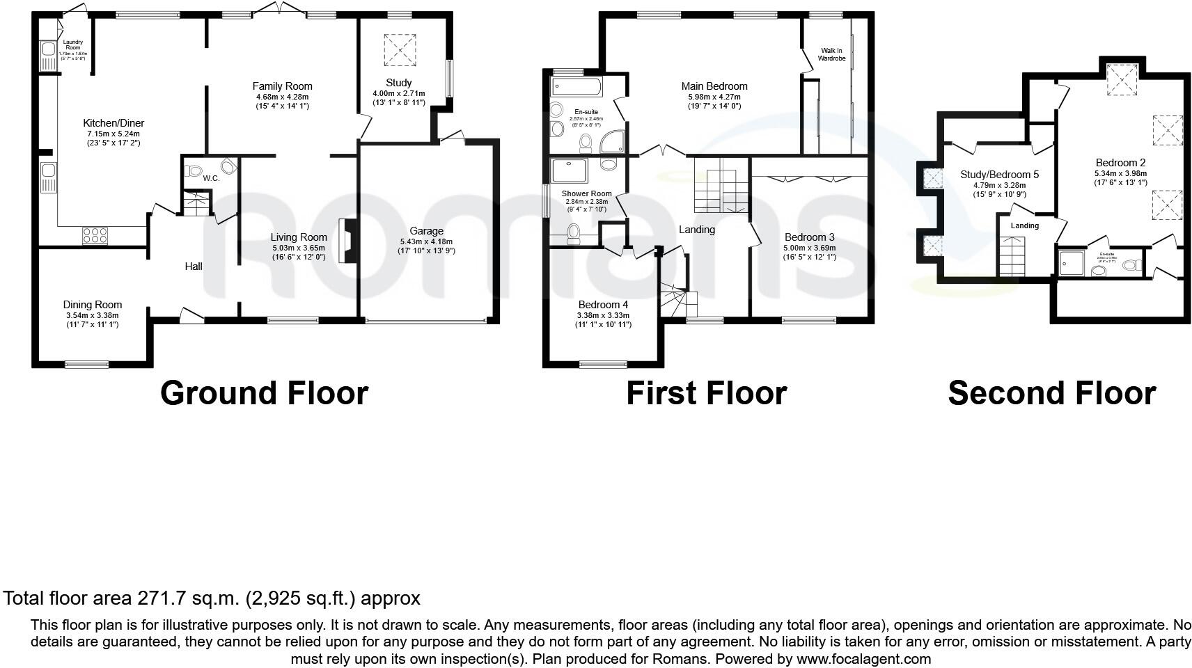 South Park Crescent, Gerrards Cross, SL9 floorplan