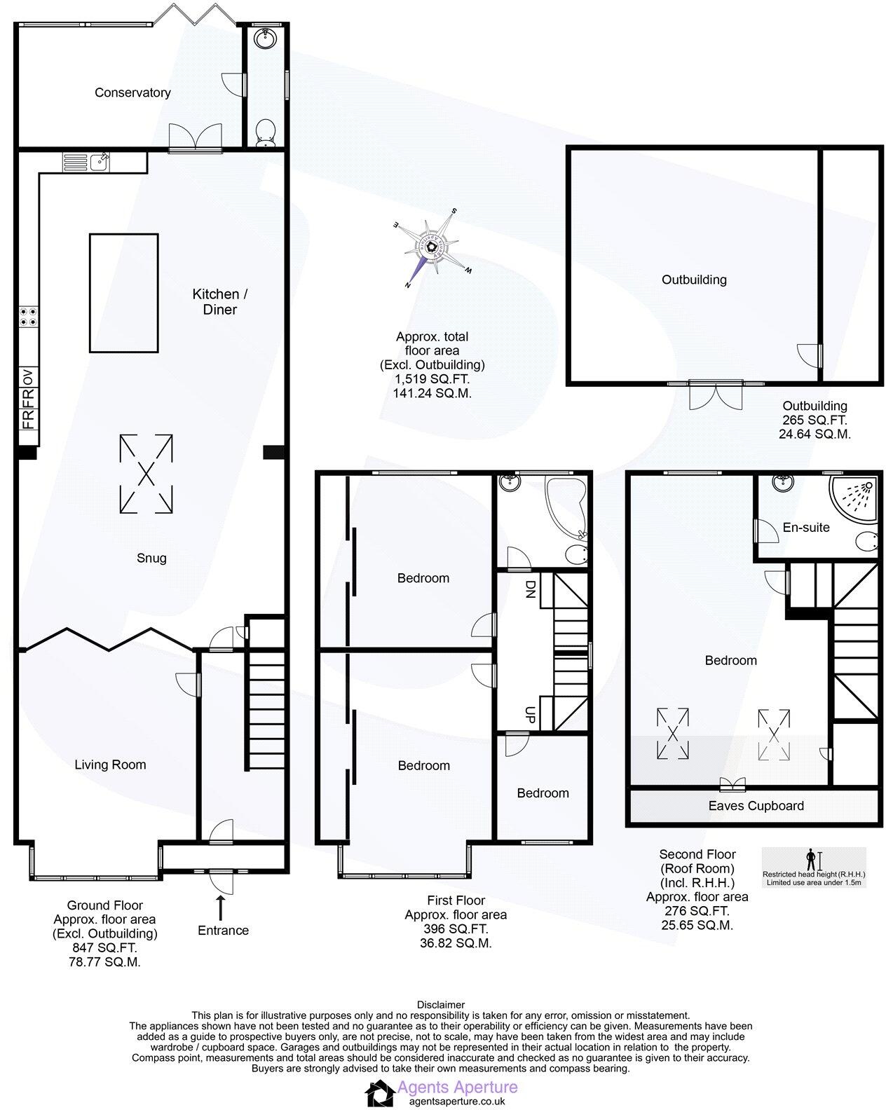 Bridport Avenue, Romford, RM7 floorplan