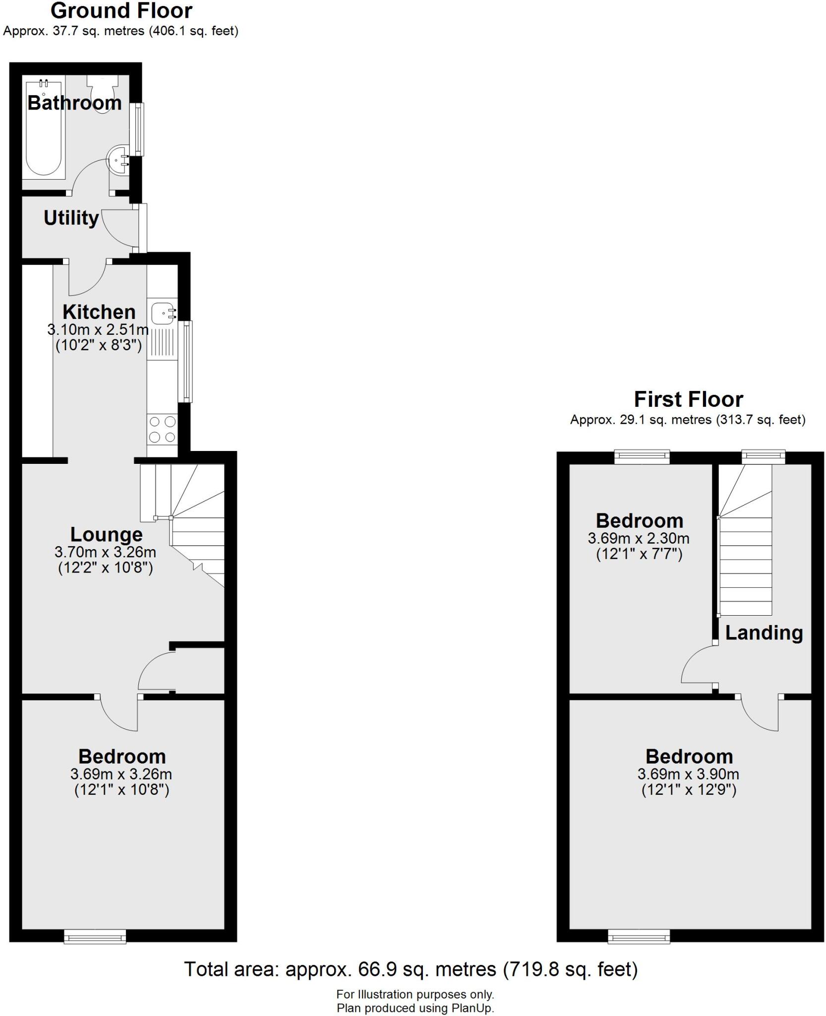 Newland Street West, Lincoln floorplan