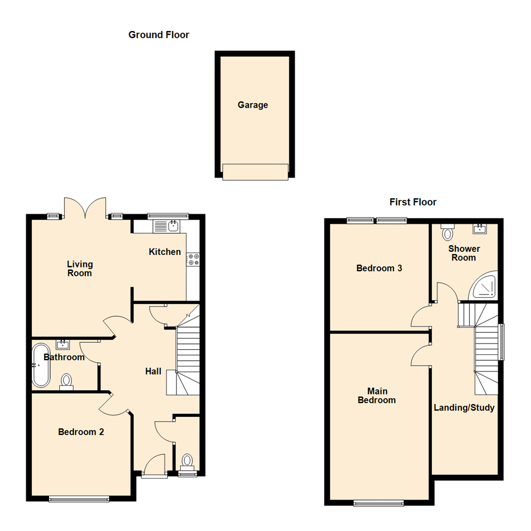 St. Anselm Crescent, North Shields floorplan