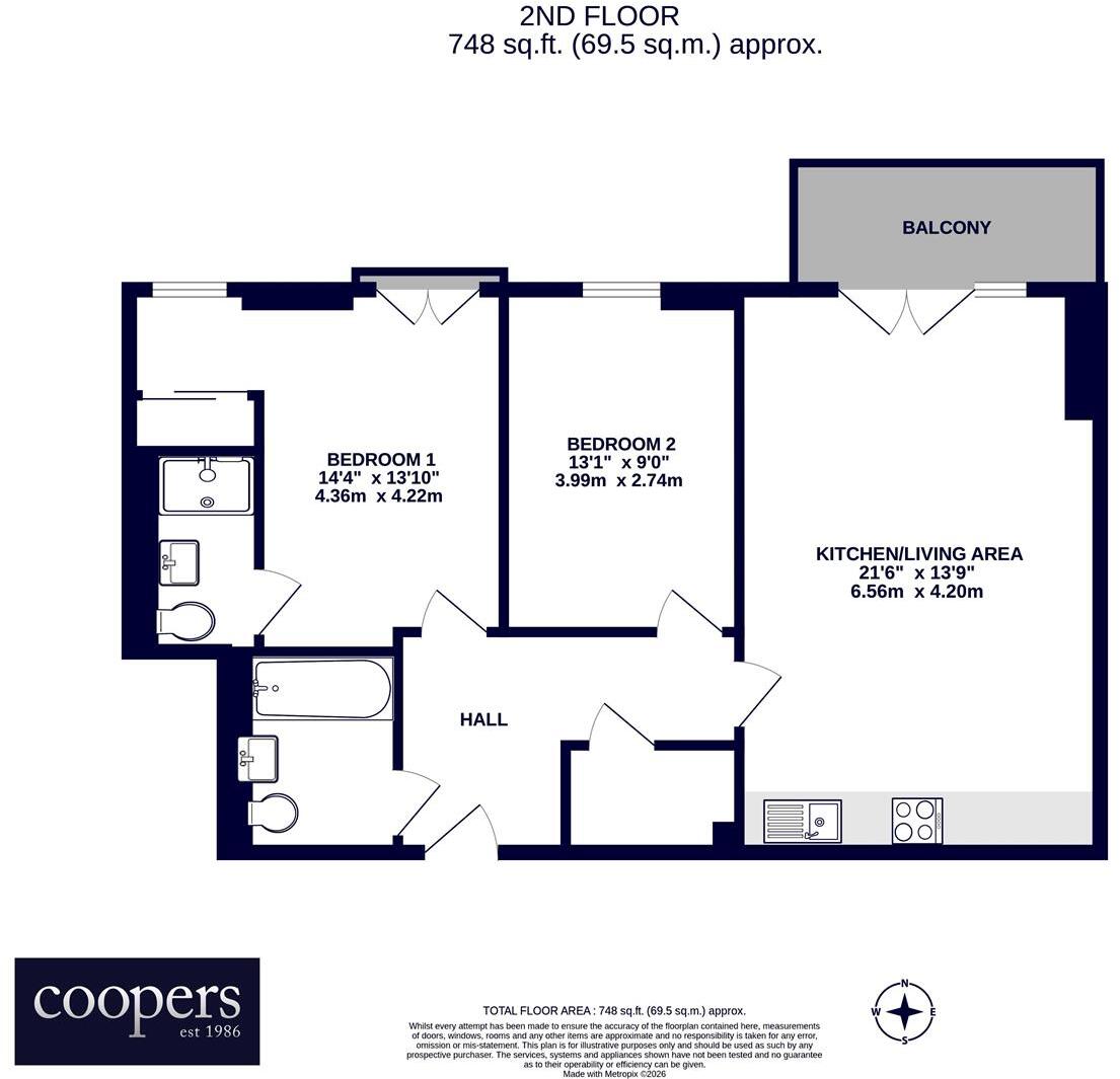 1 Pennyroyal Drive, West Drayton floorplan