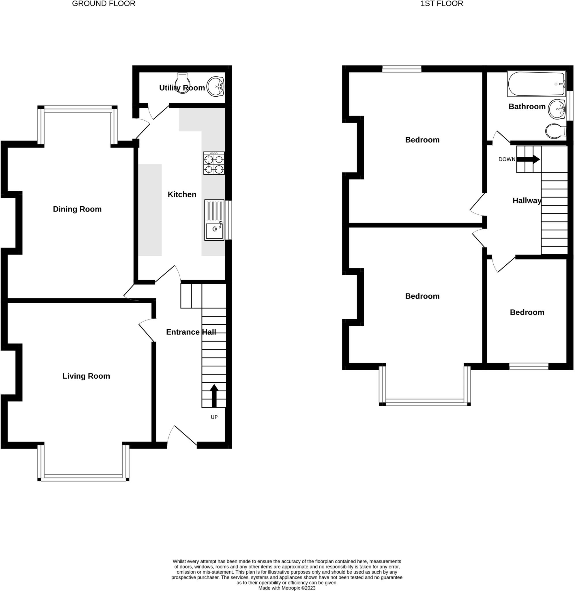 Highbury Road - Horfield floorplan