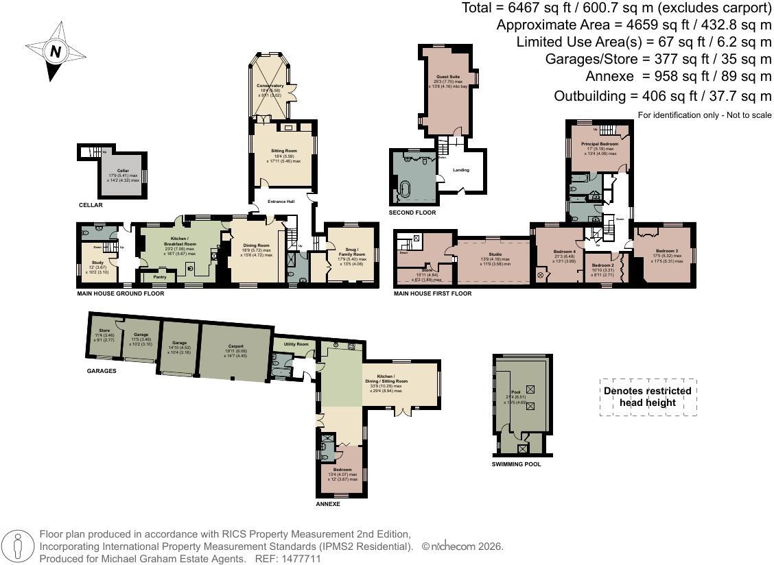 High Street, Odell, Bedfordshire, MK43 floorplan