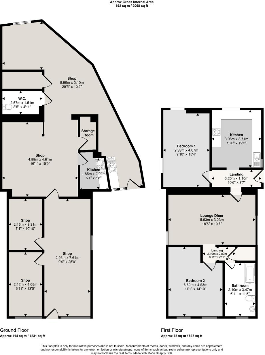 Sion Terrace, Aberdare, CF44 0AS floorplan