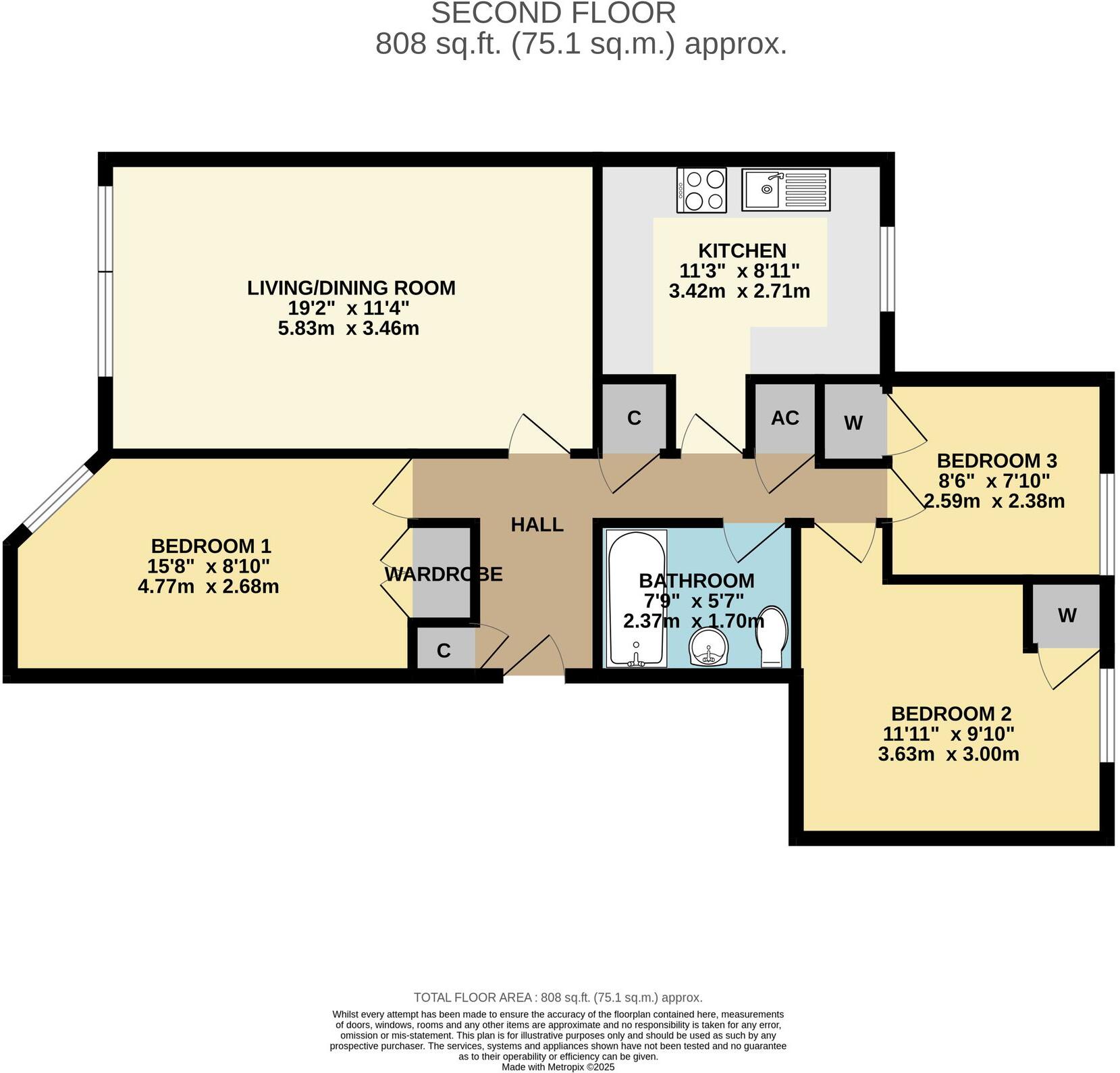 Summerfield Court, French Weir floorplan