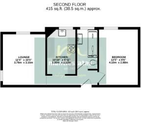 Flat 5, 72 Park Road, Barnet floorplan