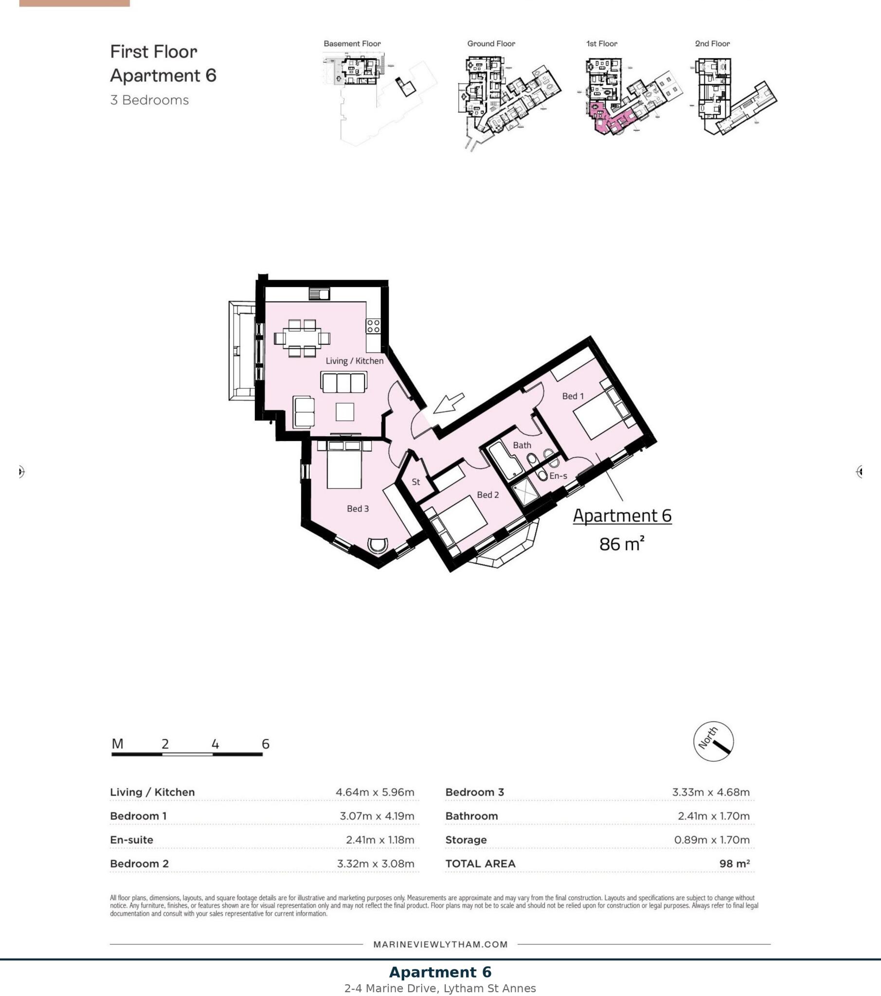 Marine View, Marine Drive, Lytham St Annes, FY8 floorplan