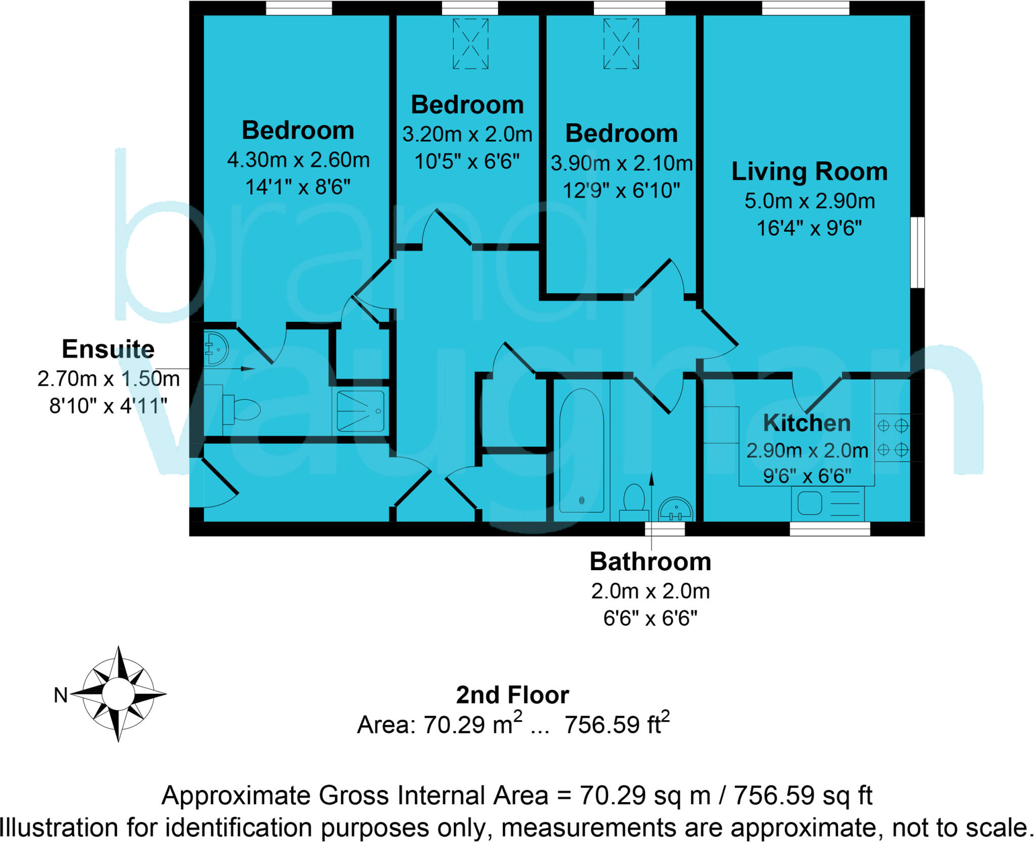 Tower Gate, Preston, Brighton, East Sussex, BN1 floorplan