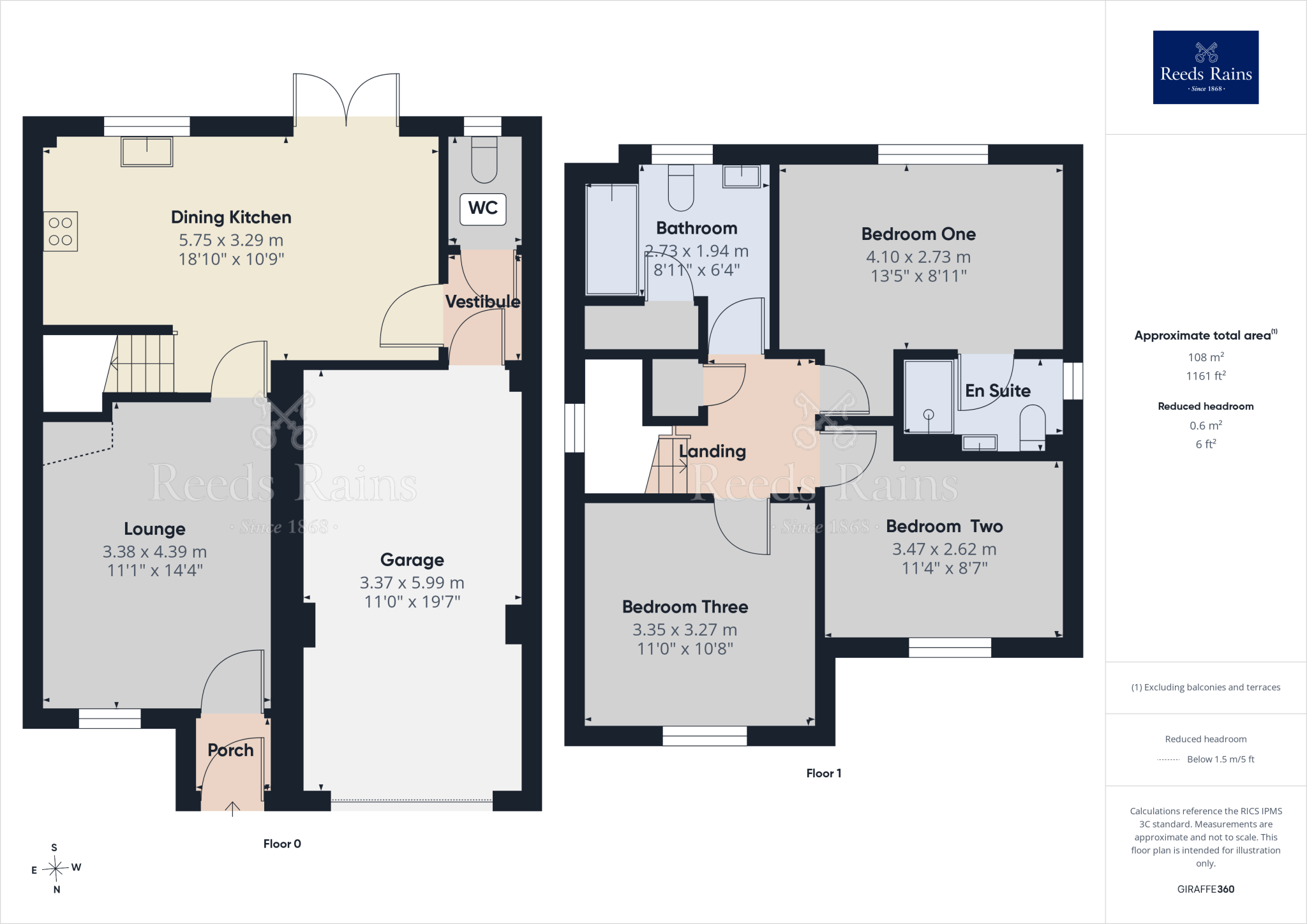 Goldcrest Avenue, Farington Moss, Leyland, Lancashire, PR26 floorplan
