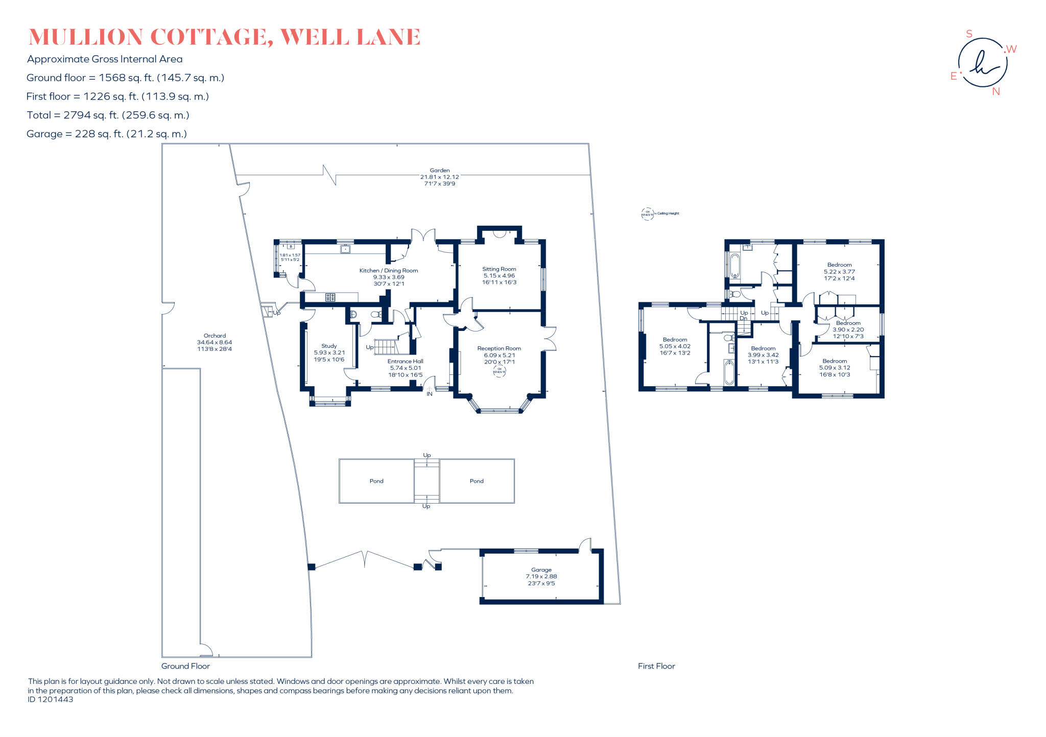 Well Lane, London, SW14 floorplan