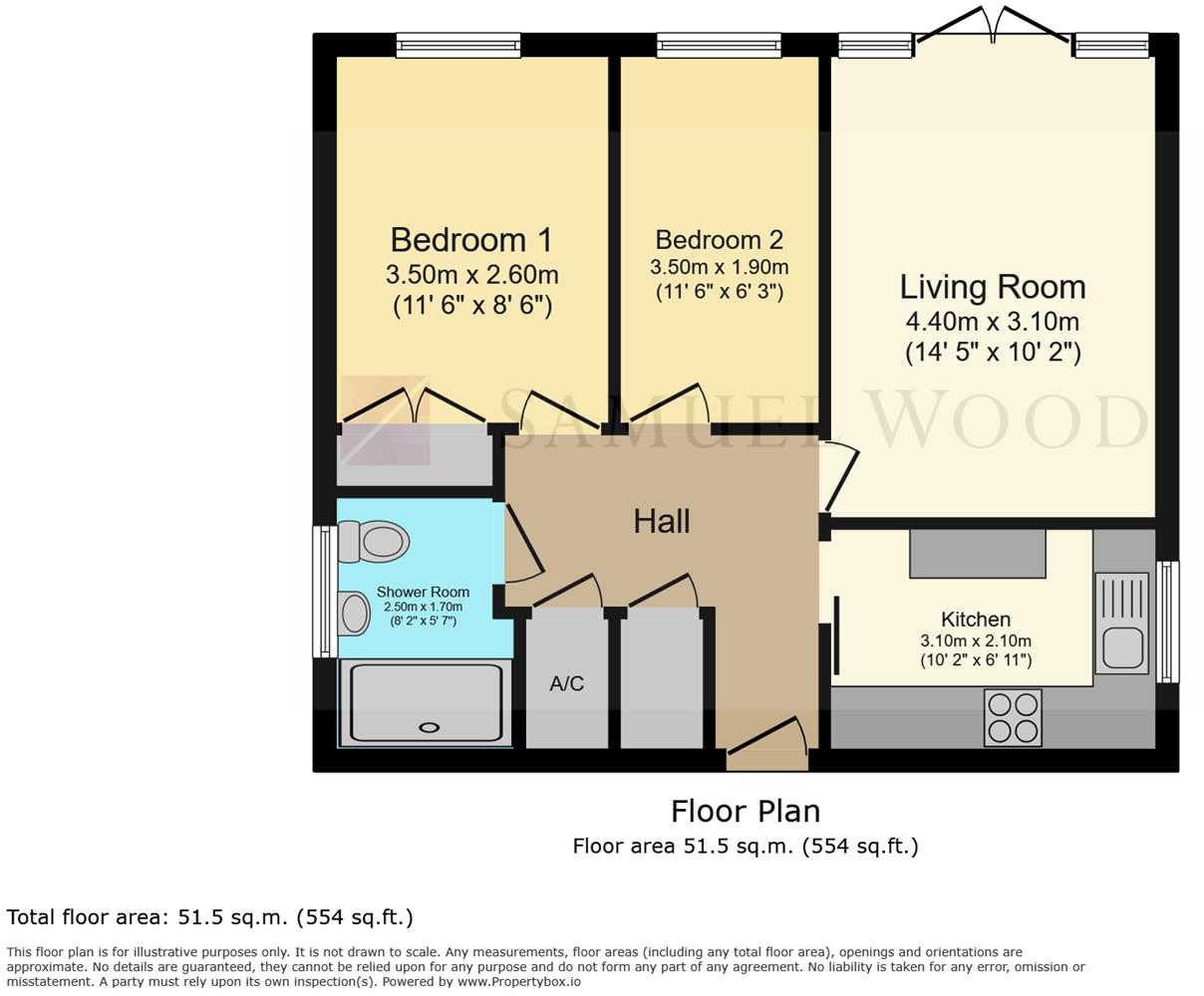 Clifton Court, Old Street, Ludlow floorplan