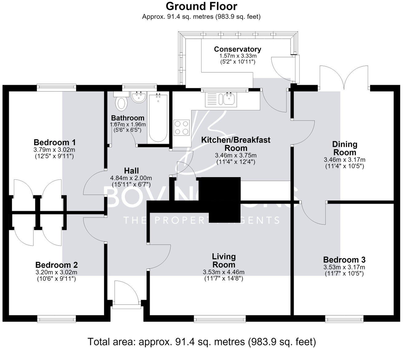 Millcroft, Soham floorplan