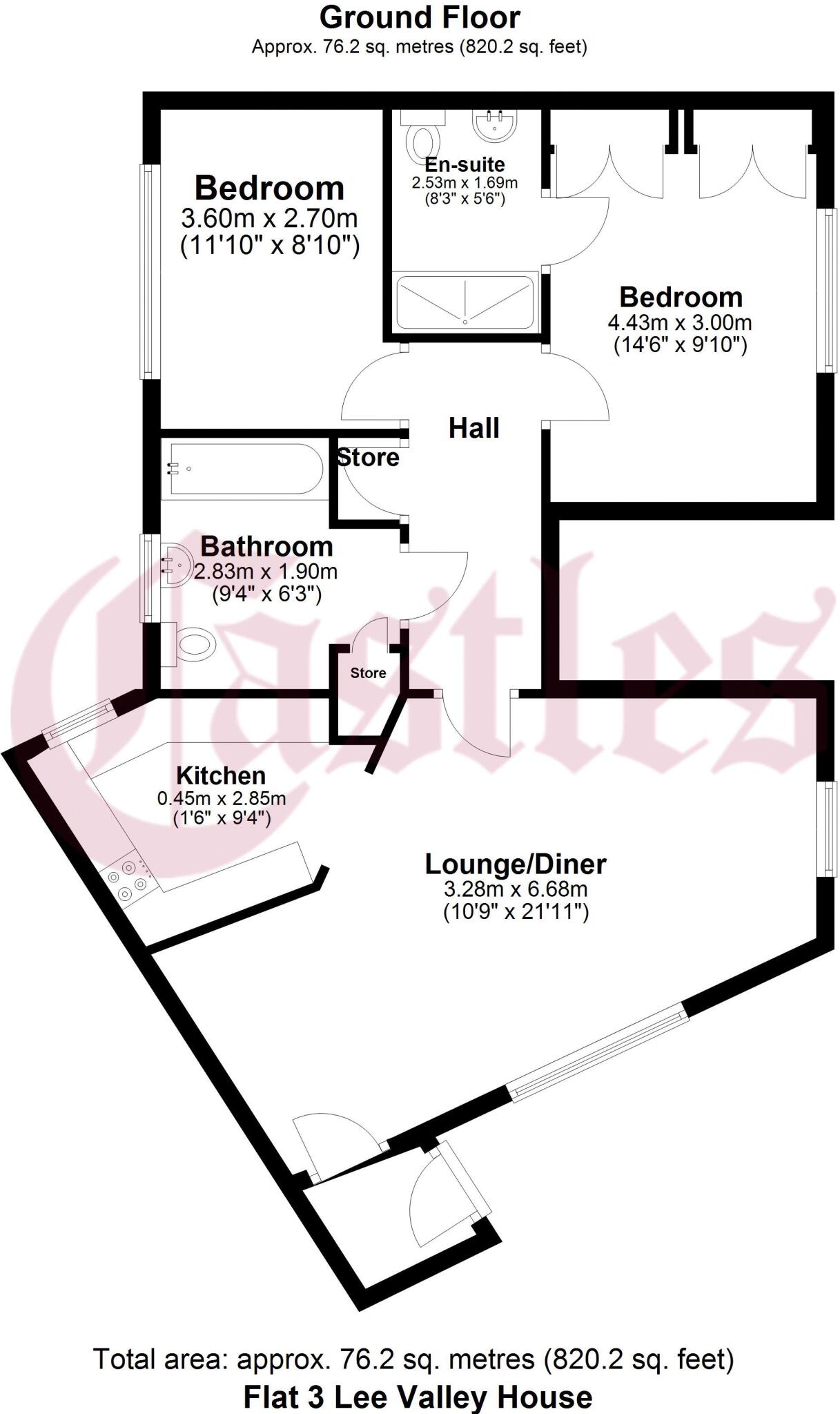 Stoney Bridge Drive, Waltham Abbey EN9 3LY floorplan
