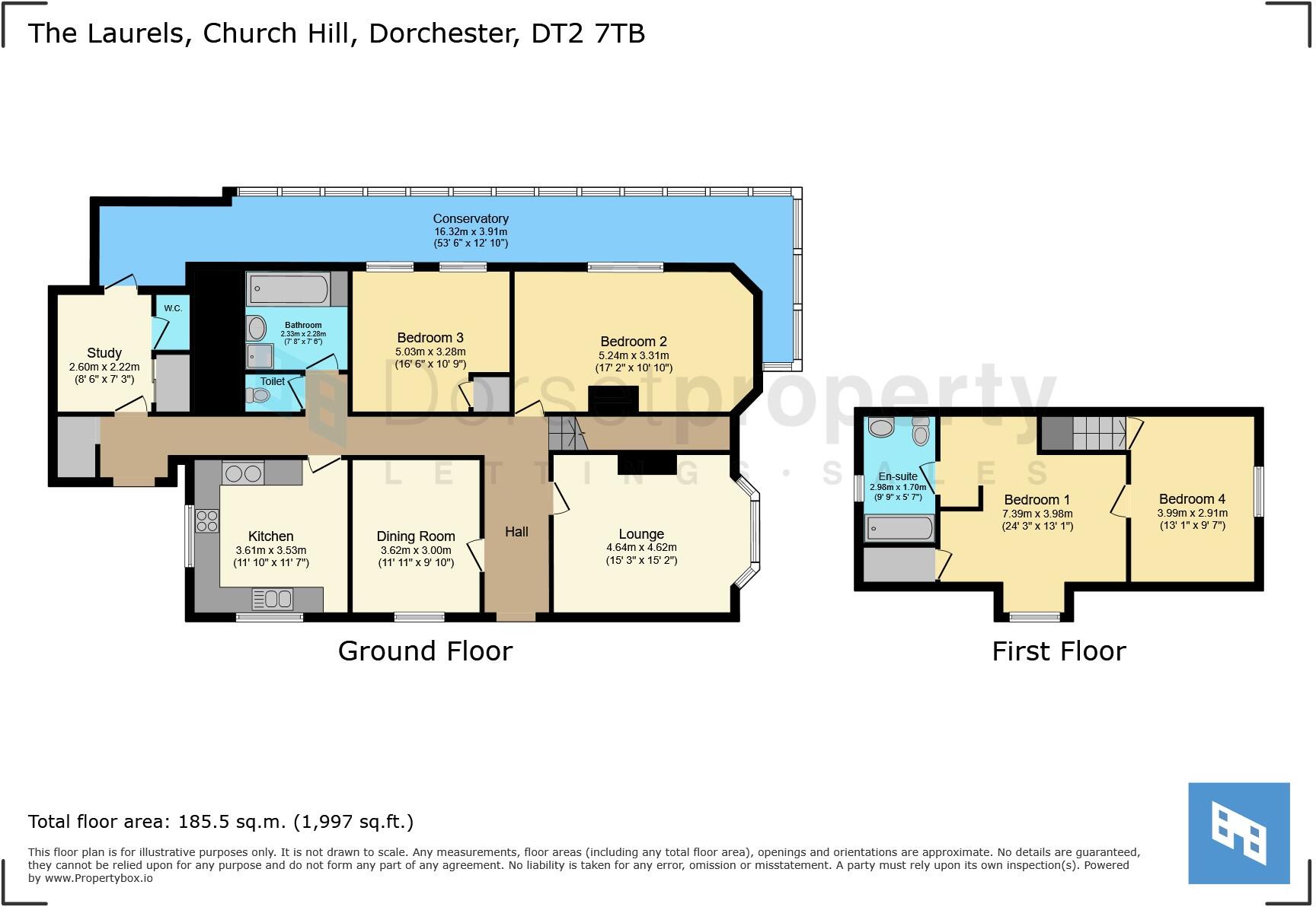 Church Hill, Piddlehinton, Dorchester, Dorset, DT2 floorplan