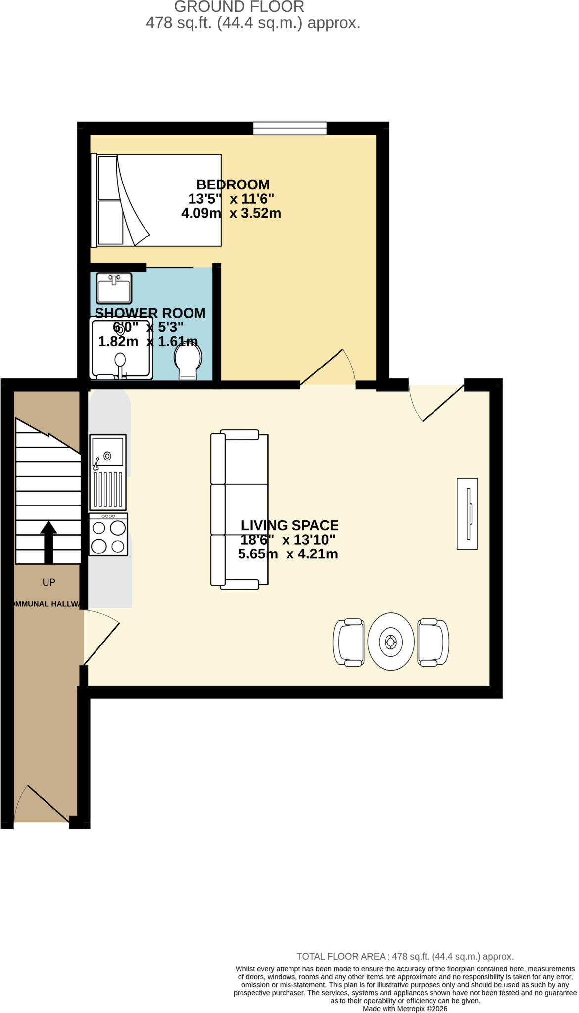 Marlborough Terrace, Bridlington, East Yorkshire, YO15 floorplan