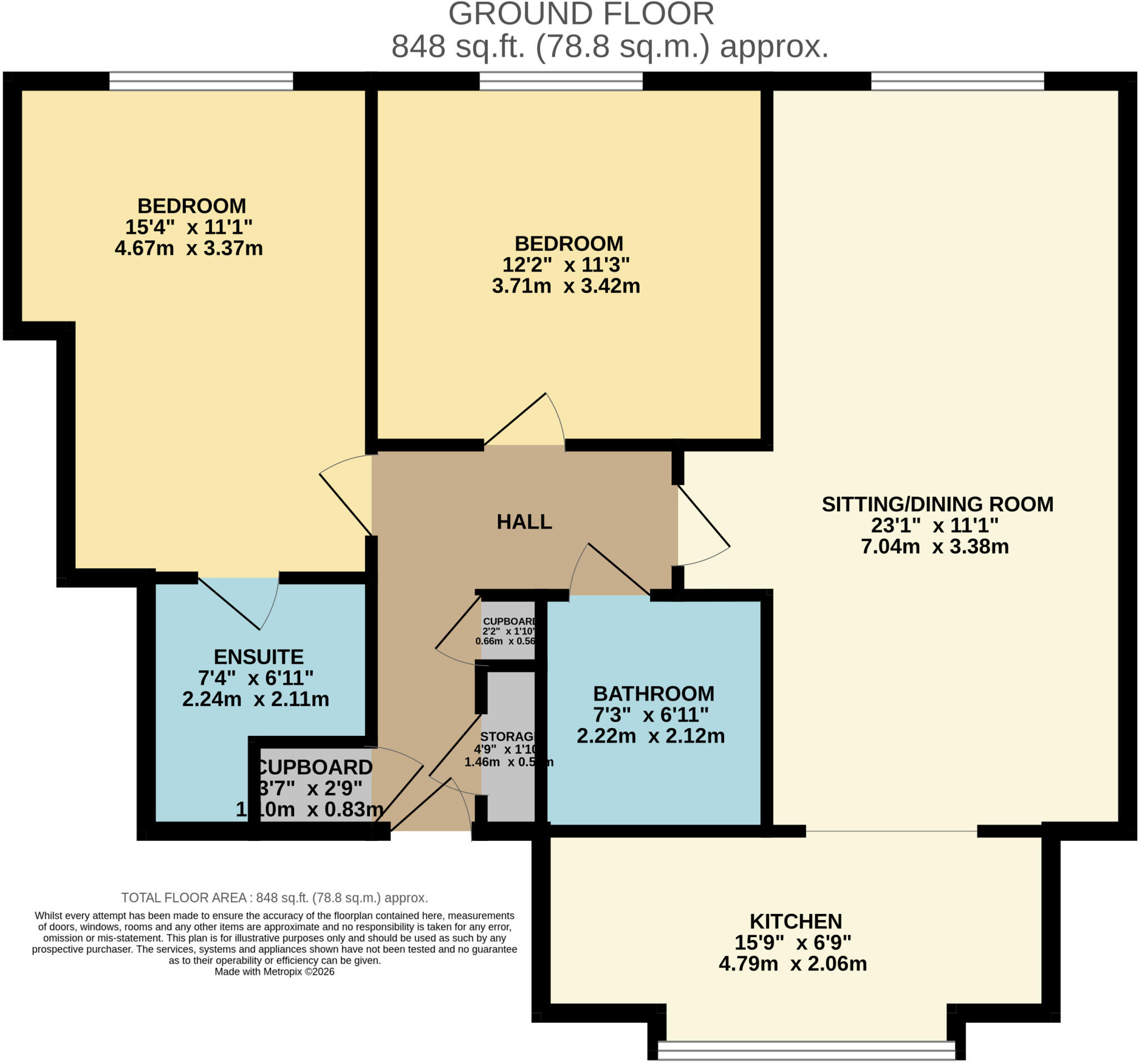 Abbess Way, Waterlooville floorplan