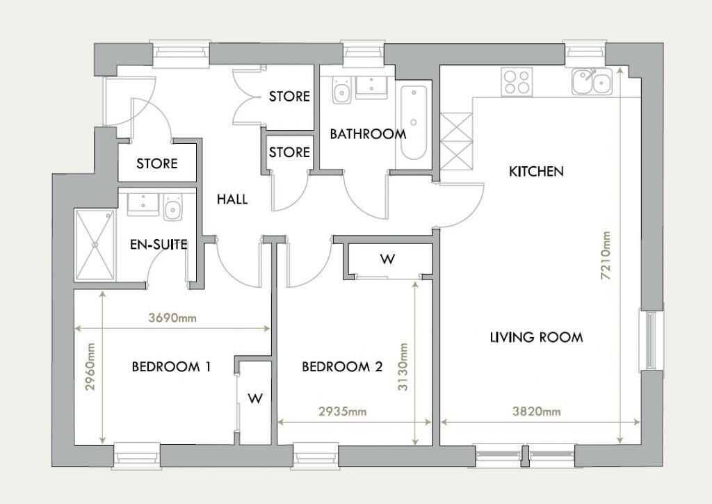 The Stenton, Station Road, Longniddry, EH32 0GN floorplan