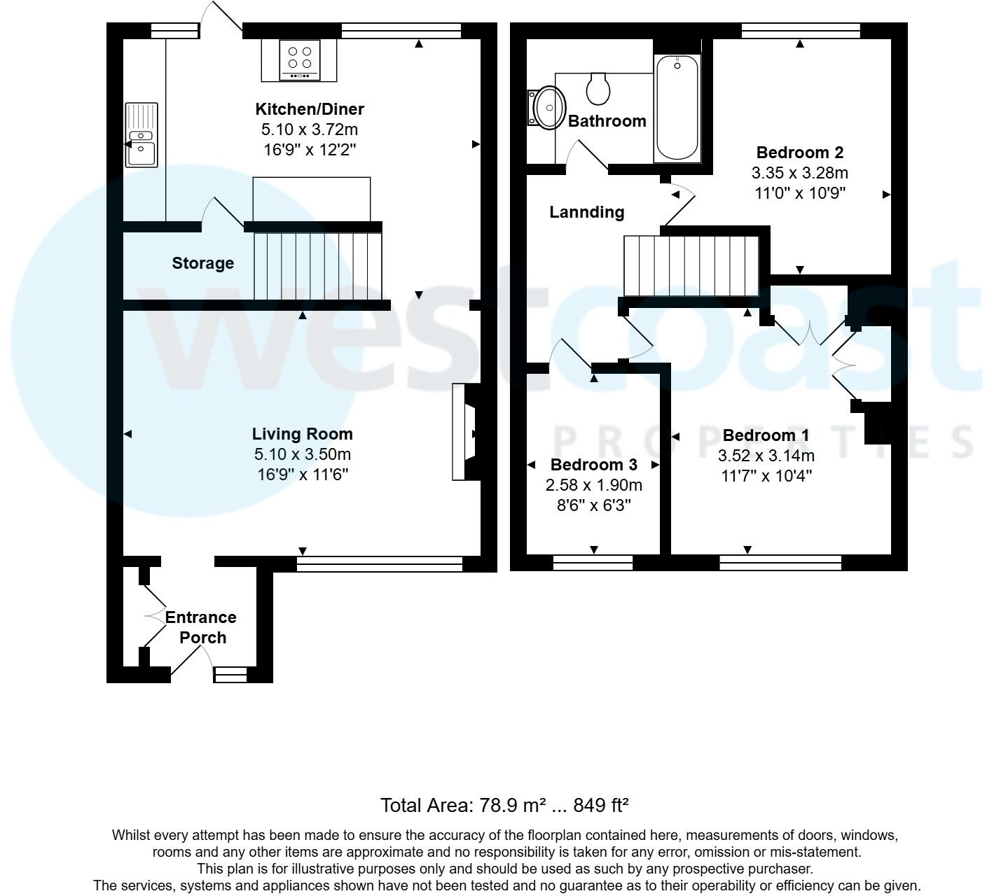 Martin Close, Patchway, Bristol, BS34 floorplan