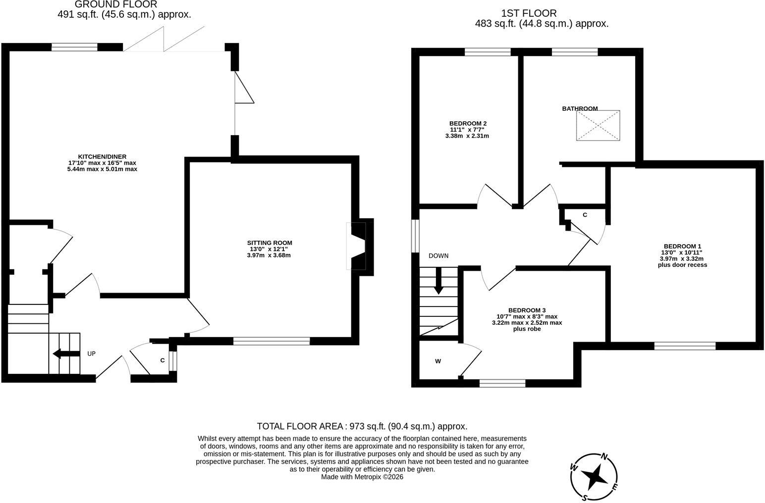Matfen Place, Fenham, Newcastle upon Tyne floorplan