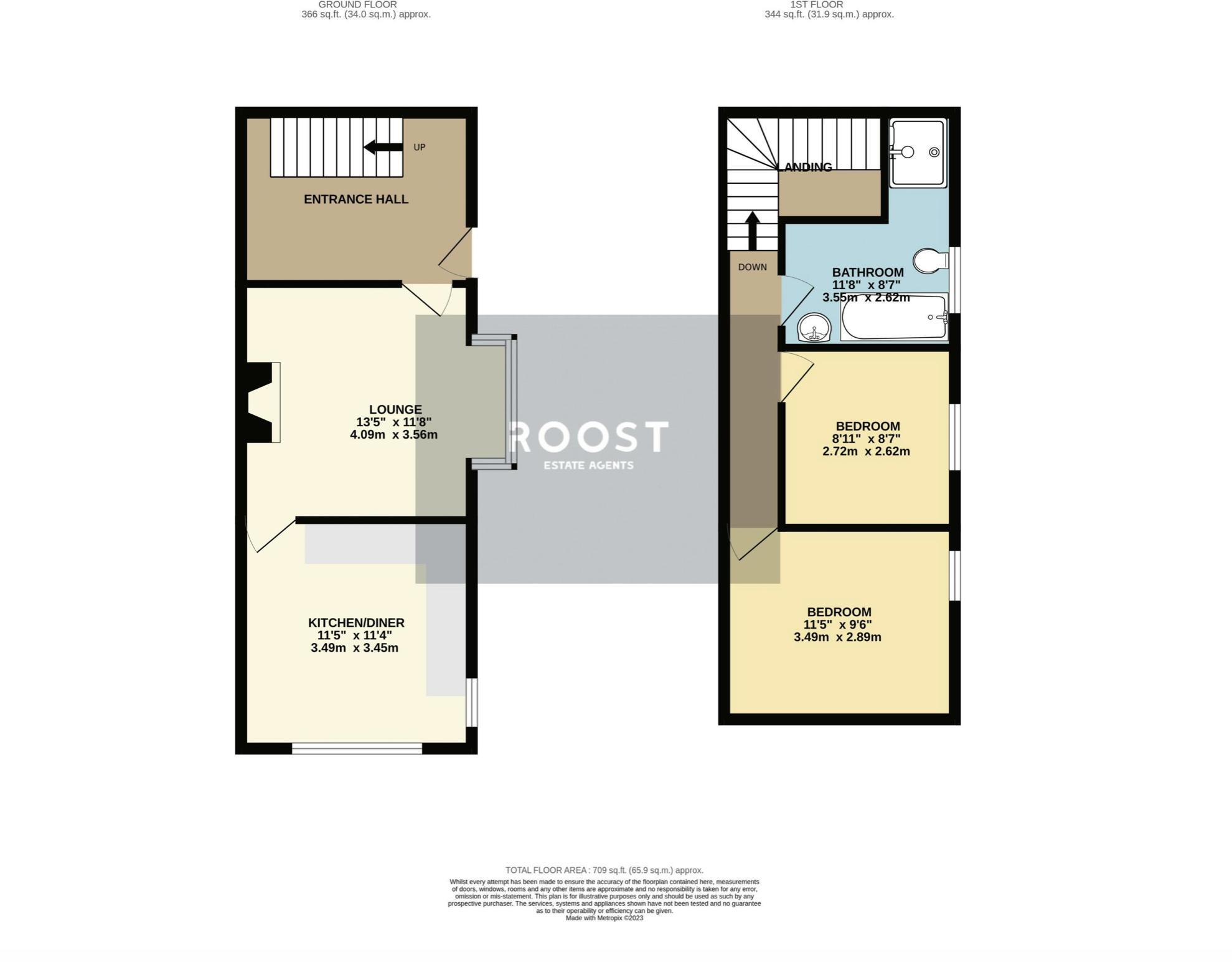 Grant Street, Cleethorpes floorplan