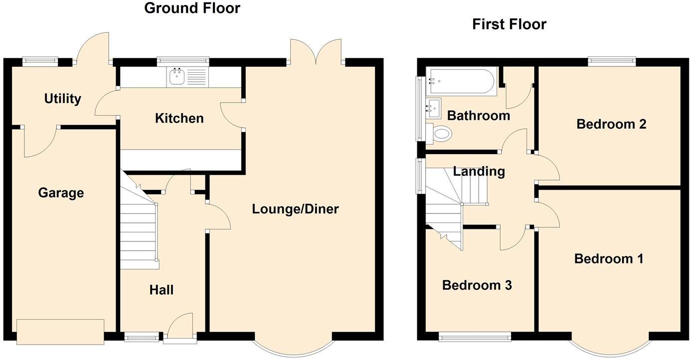 Clinton Place, Brunton Park floorplan
