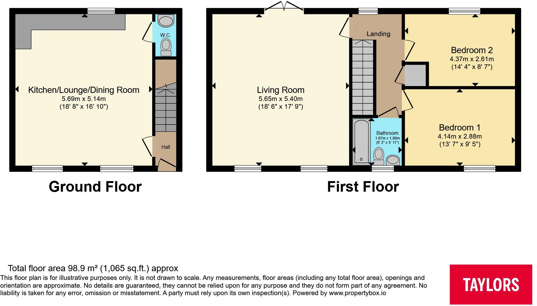 Gainsborough Avenue, BRISTOL, Avon, BS10 floorplan