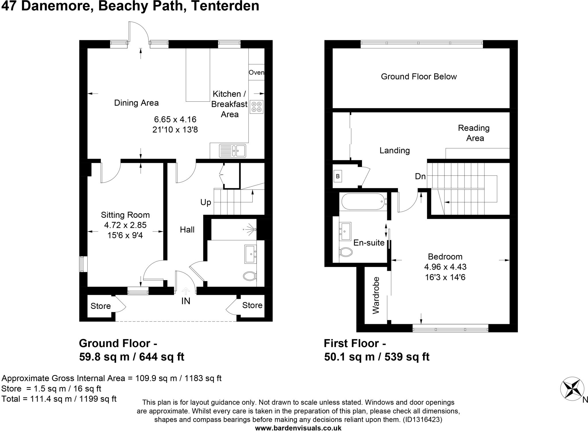 Beachy Path, Tenterden, Kent, TN30 floorplan