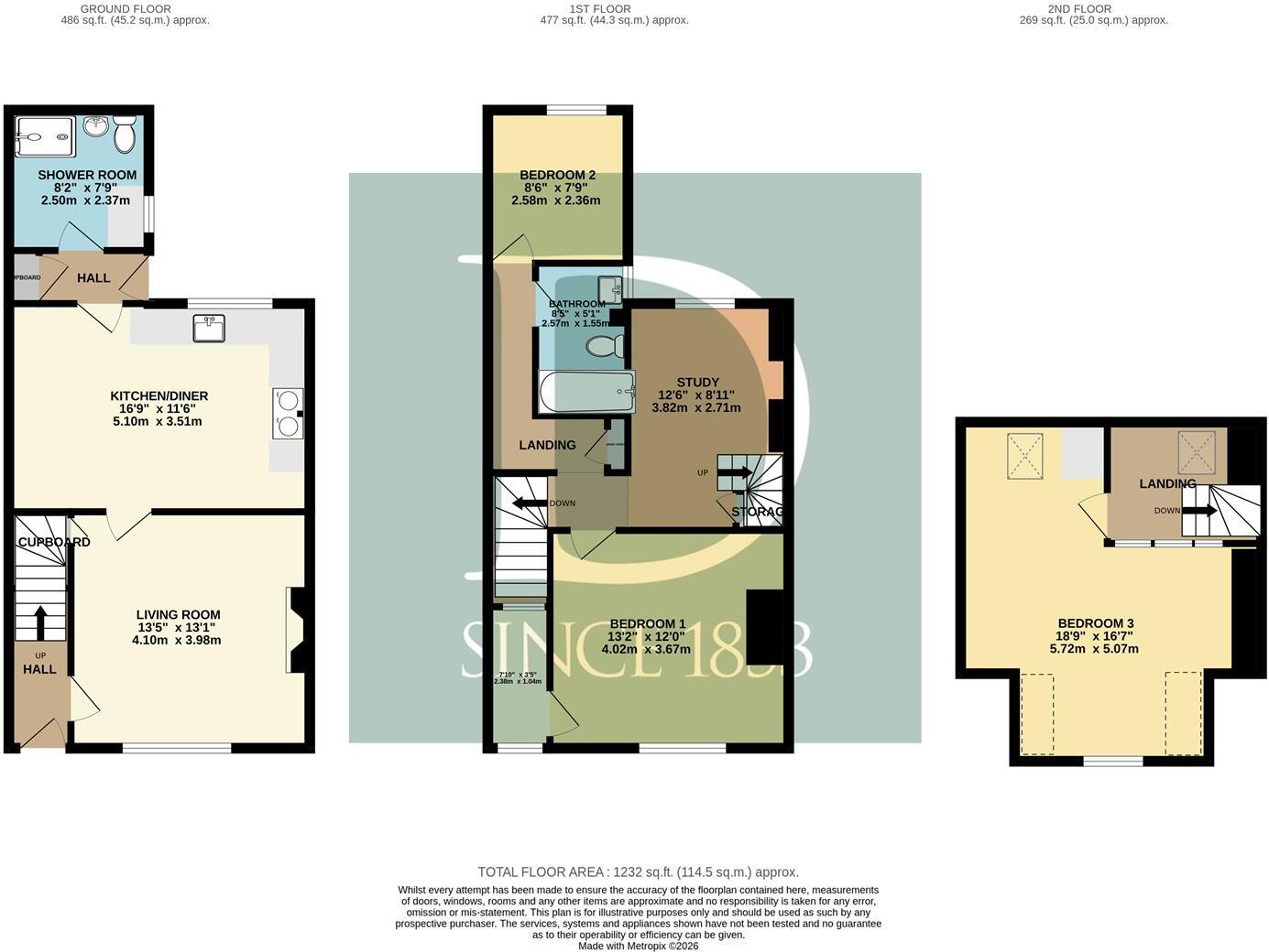 The Hill, Wangford floorplan