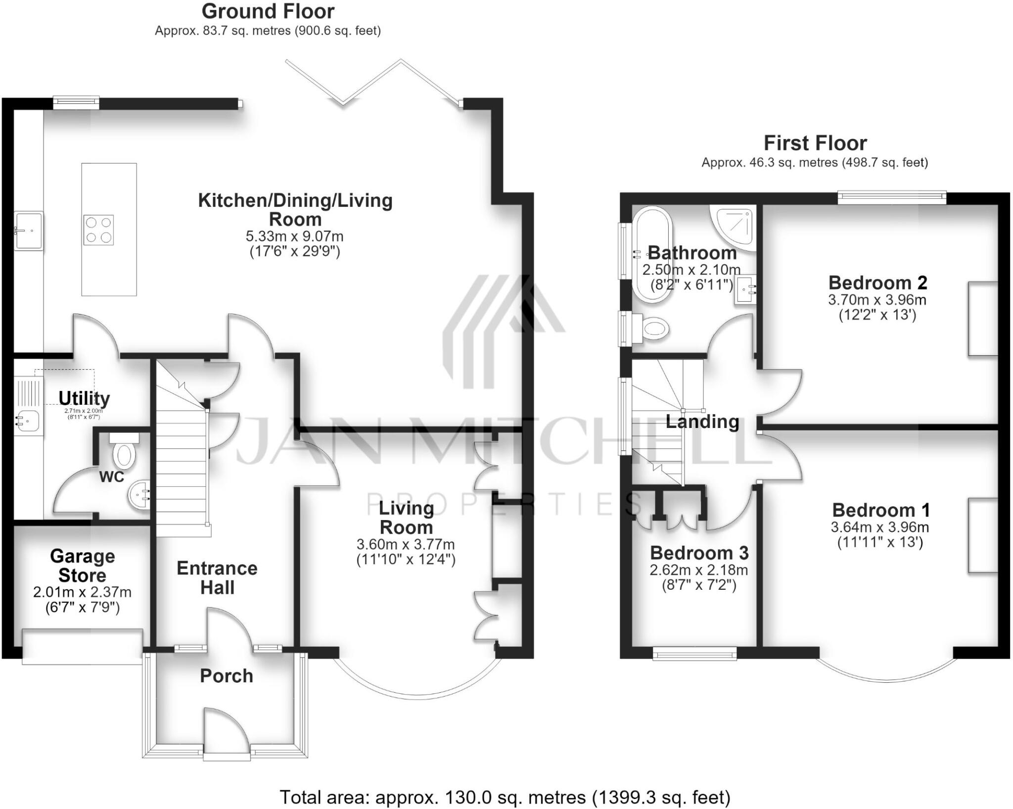 Broom Lane, Whickham, Newcastle upon Tyne floorplan