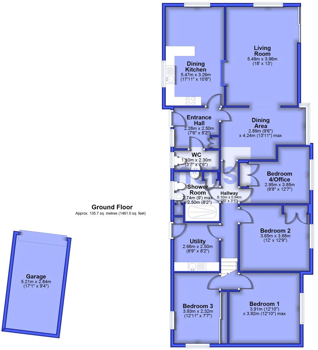 Clarkewood Close, Wiswell, Clitheroe, Lancashire, BB7 floorplan