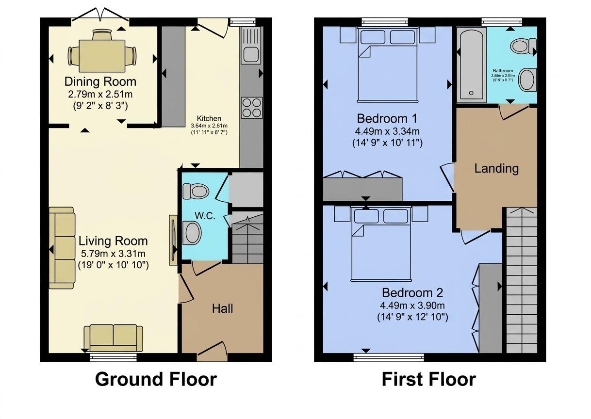 Berrow Court, Gardens Walk, Upton-Upon-Severn, Worcester floorplan