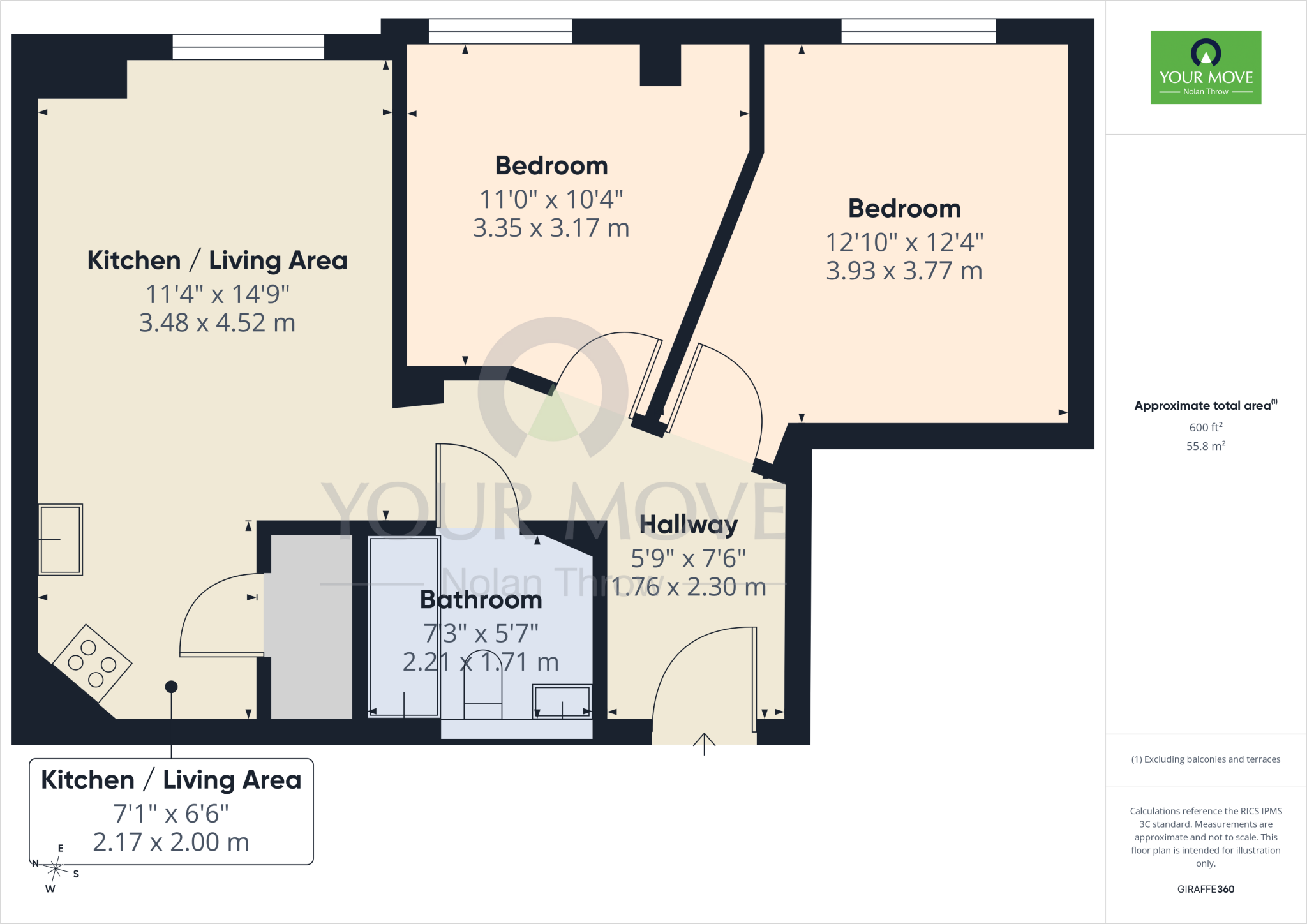 Guildhall Road, Northampton, Northamptonshire, NN1 floorplan
