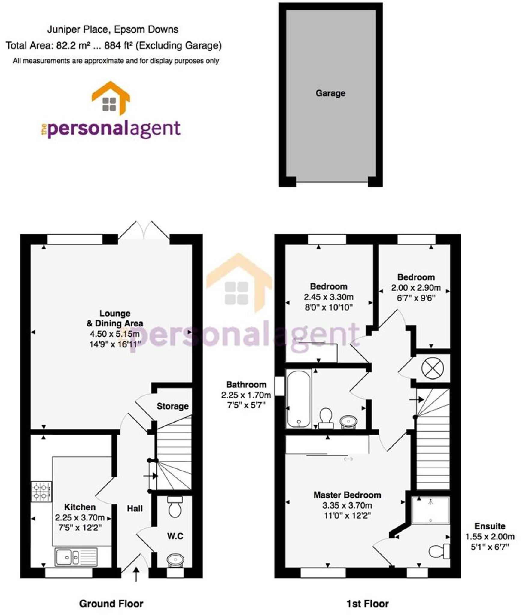 Juniper Place, Epsom, KT17 floorplan